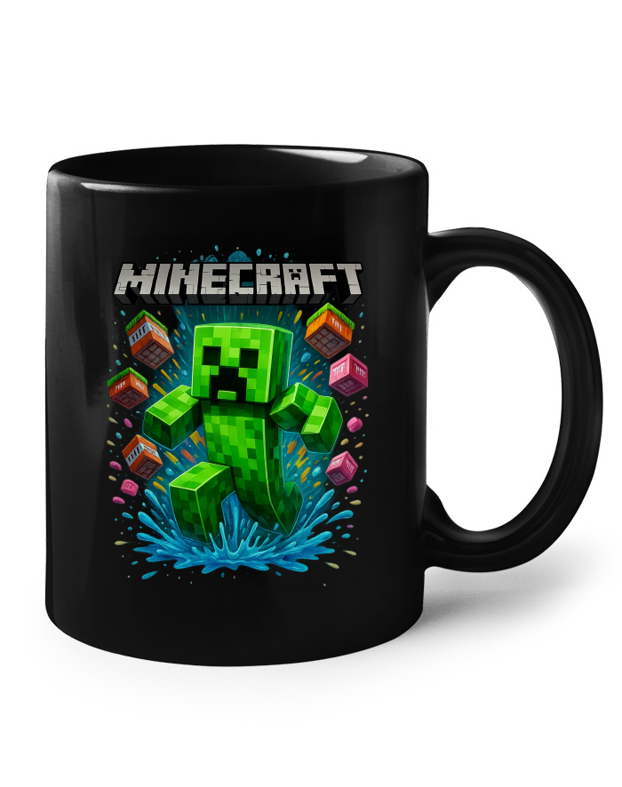 Keramický hrnek – Minecraft Creeper
