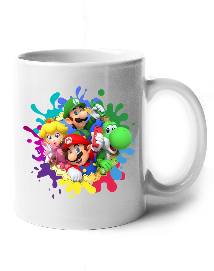 Keramický hrnek Super Mario postavičky