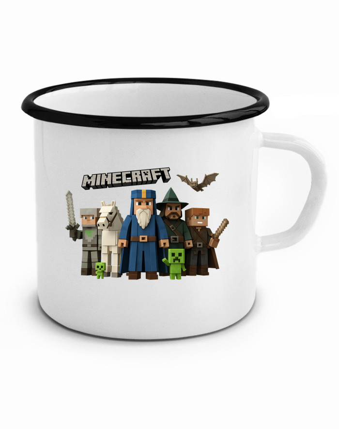 Plechový hrneček Minecraft 6