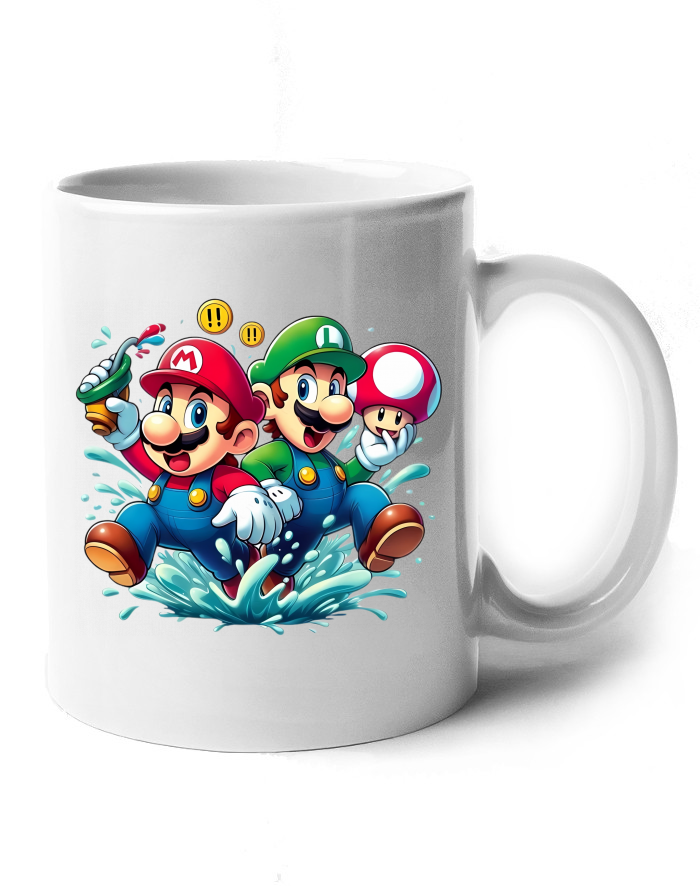 Keramický hrnek Super Mario a Luigi