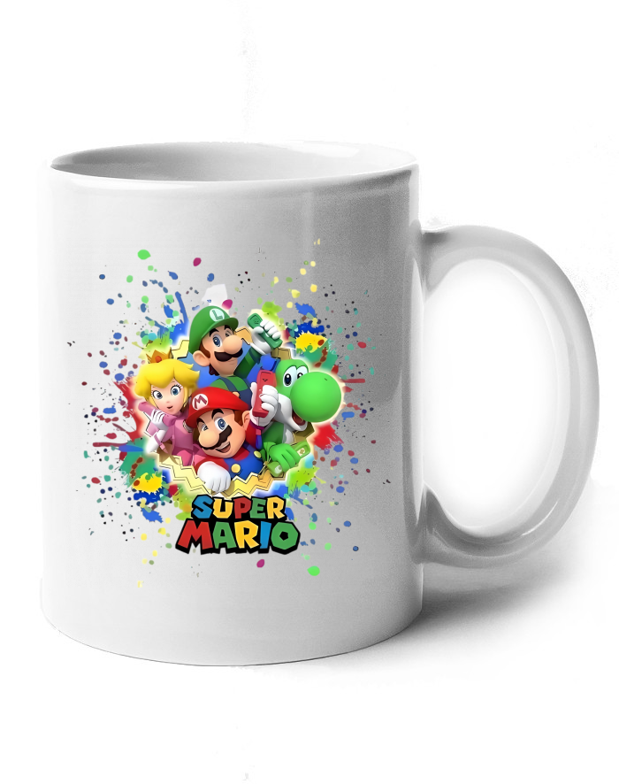 Keramický hrnek Super Mario postavičky 2