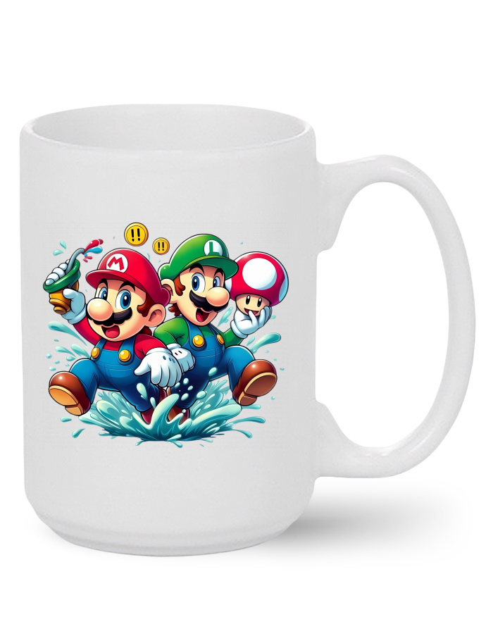 Keramický hrnek MAX Super Mario a Luigi