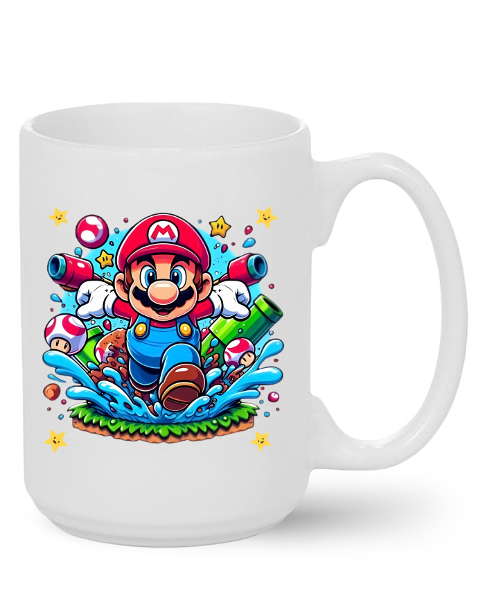 Keramický hrnek MAX – Super Mario vodní akce