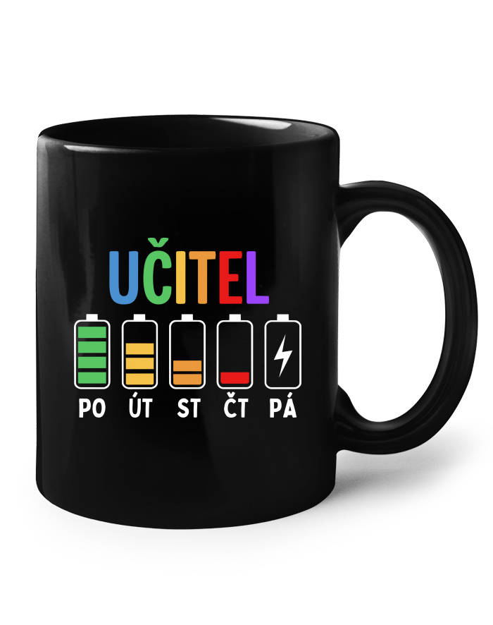 Keramický hrnek – Učitelské baterky
