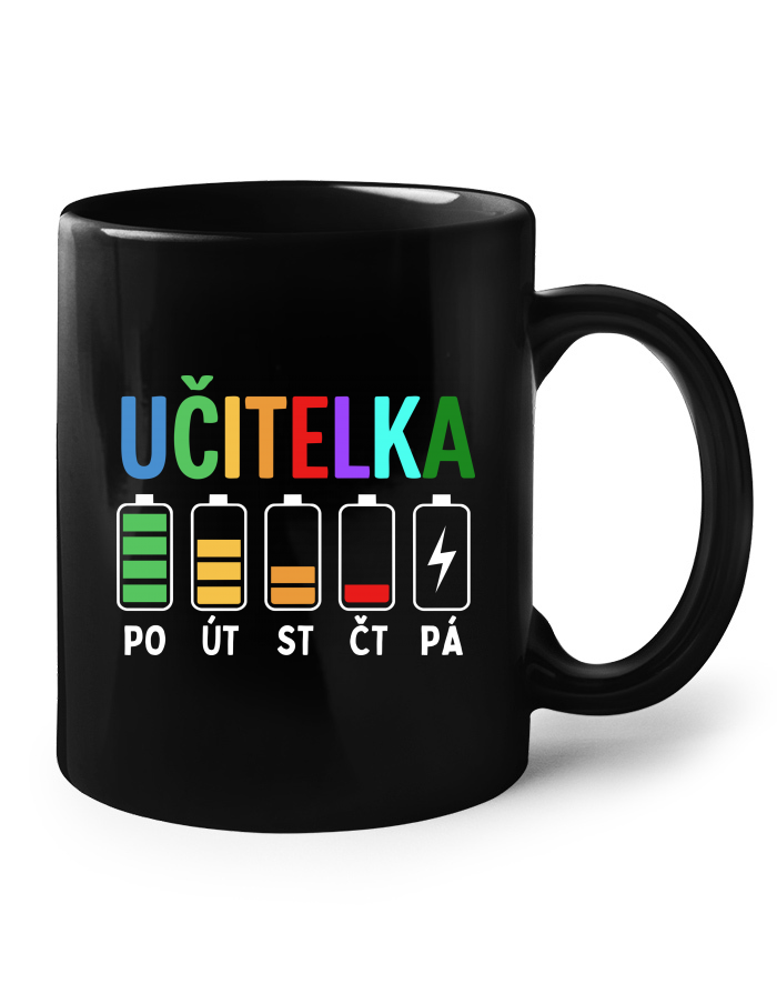 Keramický hrnek – Učitelské baterky