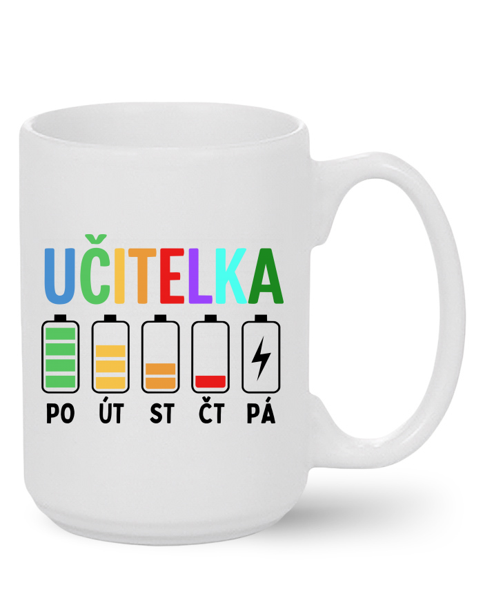 Keramický hrnek MAX – Učitelské baterky
