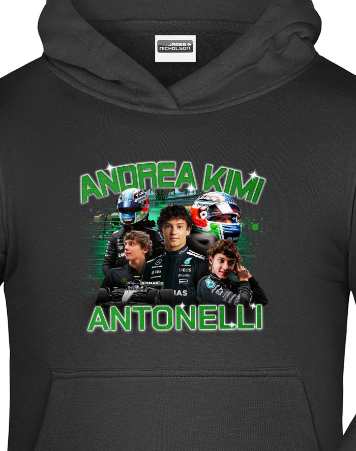 Dětská mikina s kapucí F1 - Andrea Kimi Antonelli
