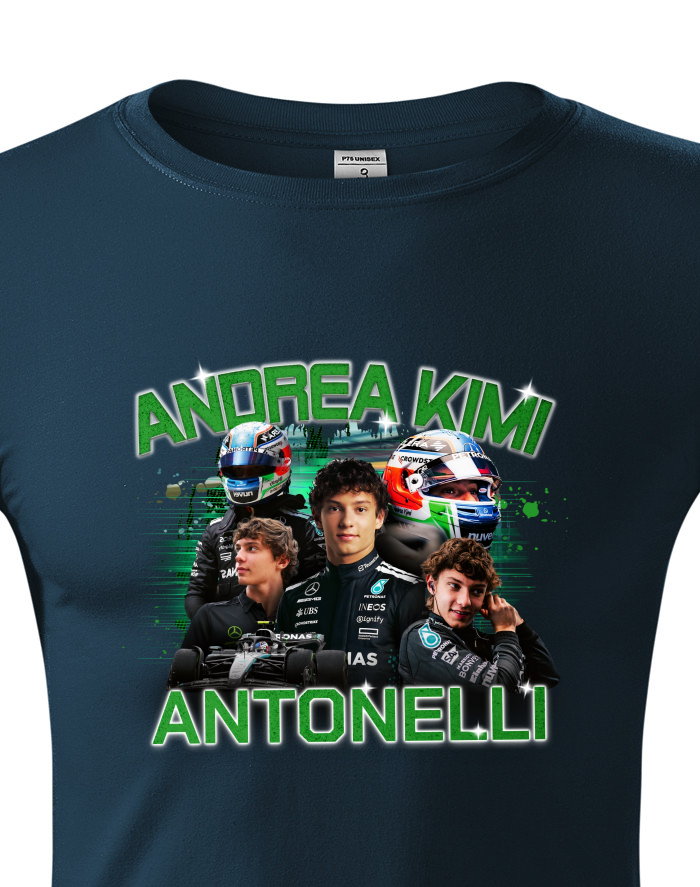Unisex tričko s dlouhým rukávem F1 - Andrea Kimi Antonelli