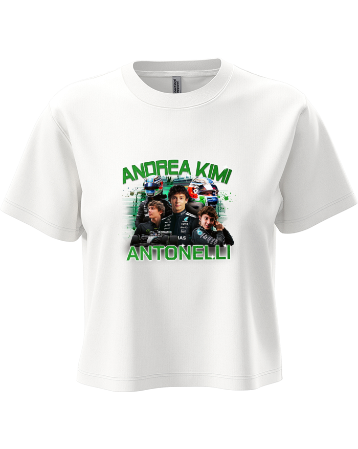 Dámský crop top F1 - Andrea Kimi Antonelli