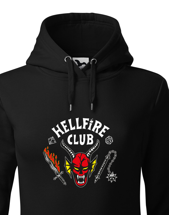 Dámská mikina s kapucí Hellfire Club