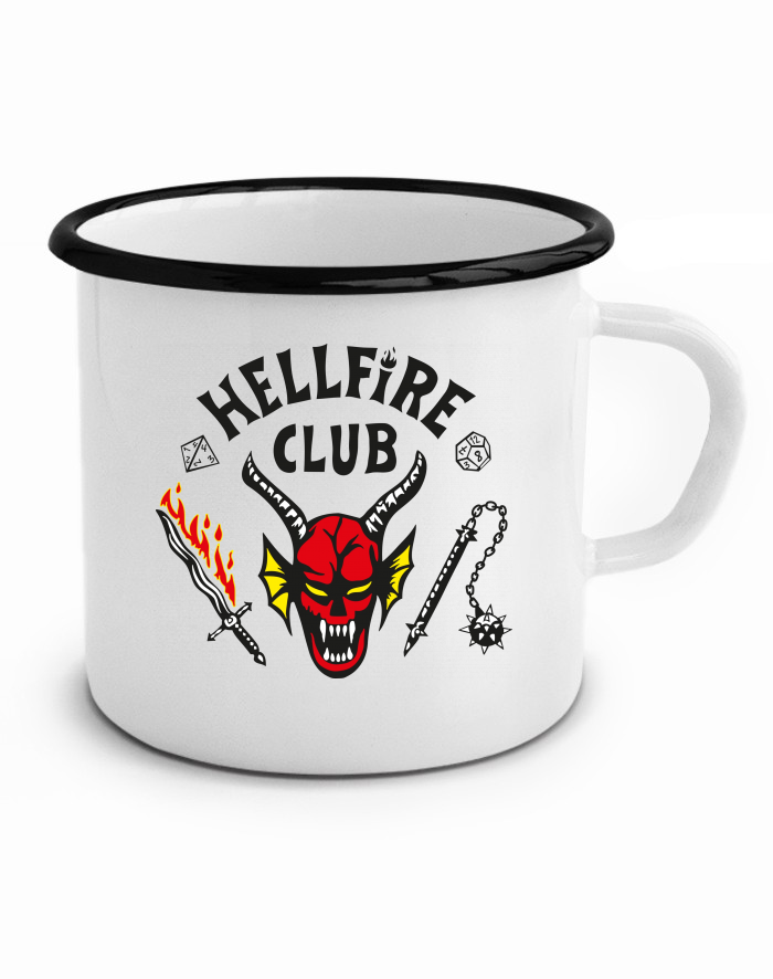 Plechový hrneček Hellfire Club