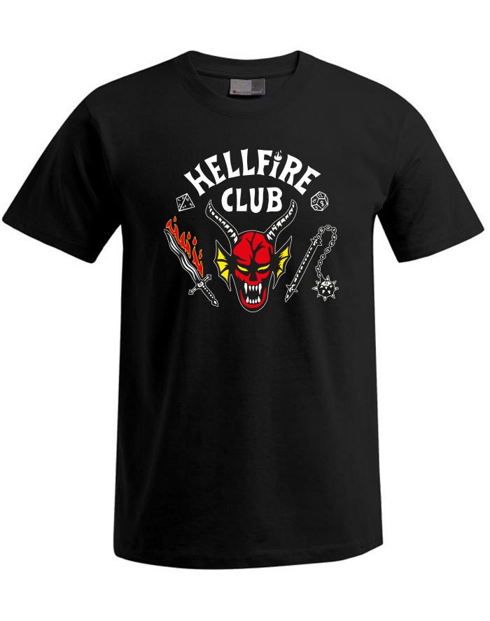 Pánské tričko Plus Size Hellfire Club