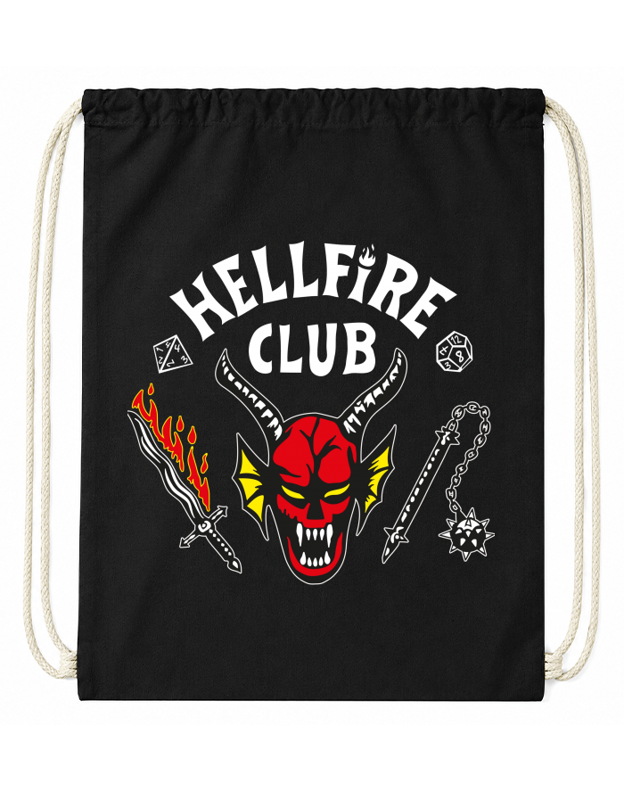 Bavlněný vak na záda Hellfire club