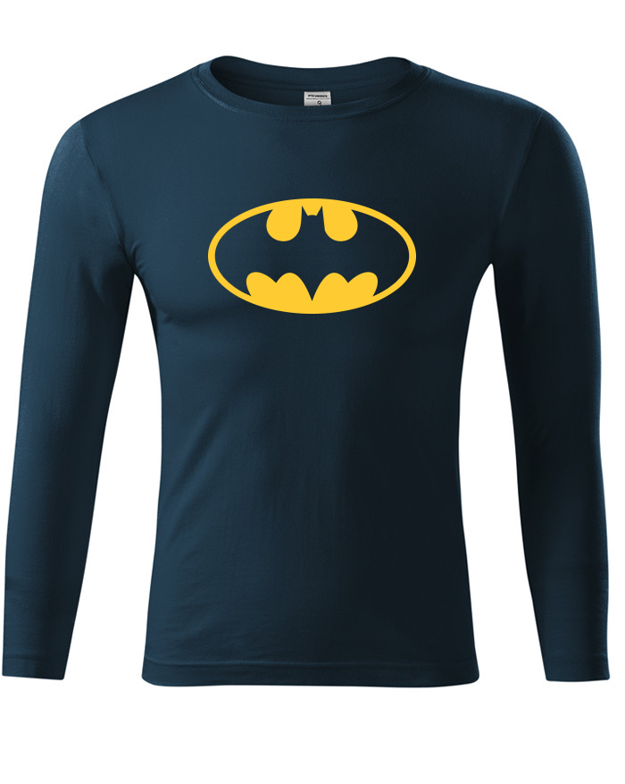 Unisex tričko s dlouhým rukávem Batman