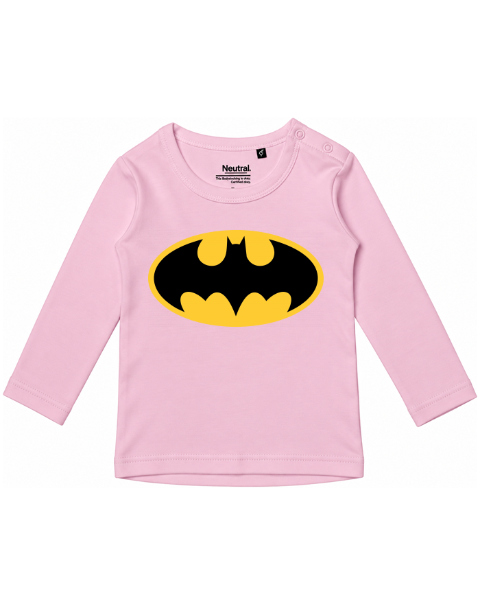Dětské tričko s dlouhým rukávem Batman logo