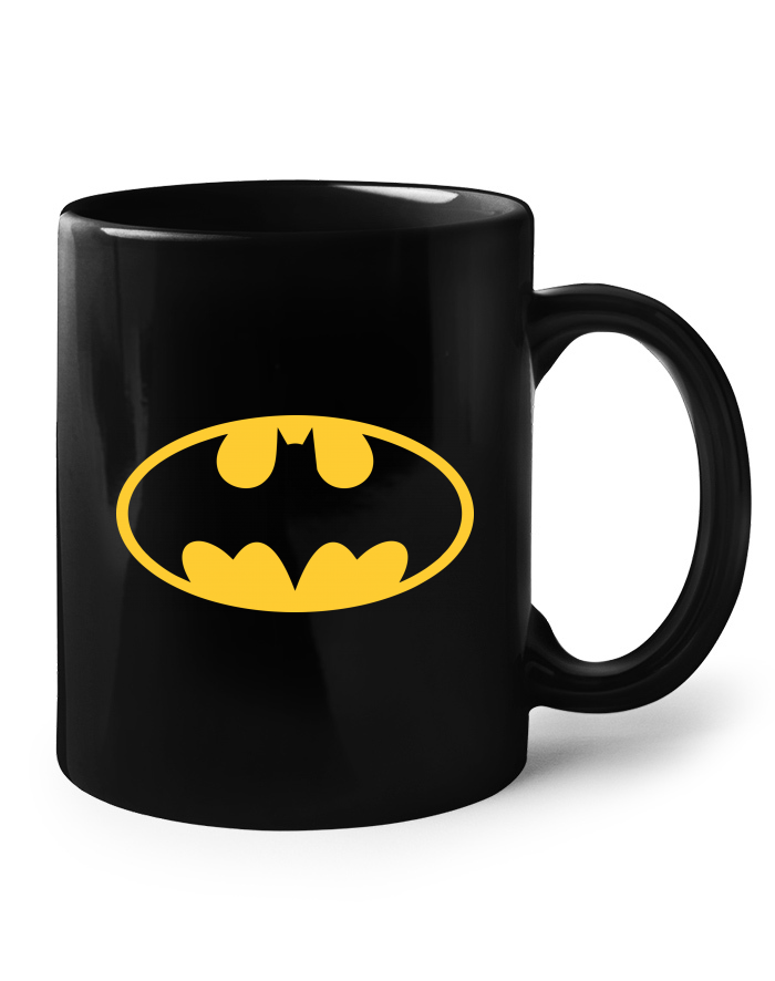 Keramický hrnek Batman – černý