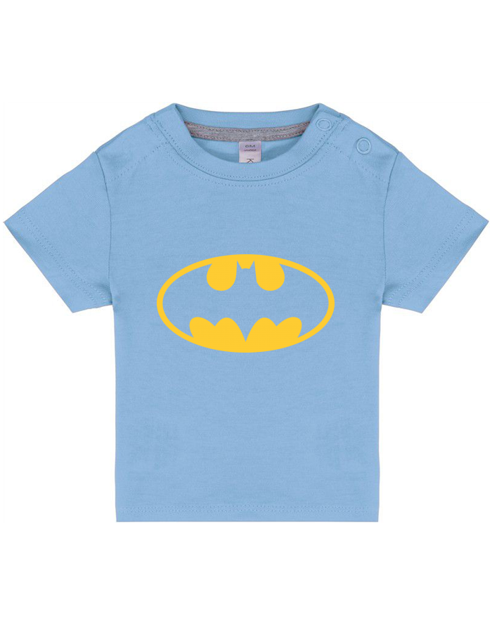 Dětské tričko Batman – žlutý netopýří symbol