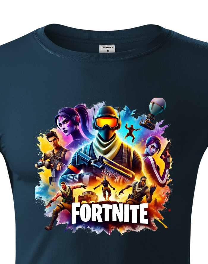 Unisex tričko s dlouhým rukávem Fortnite
