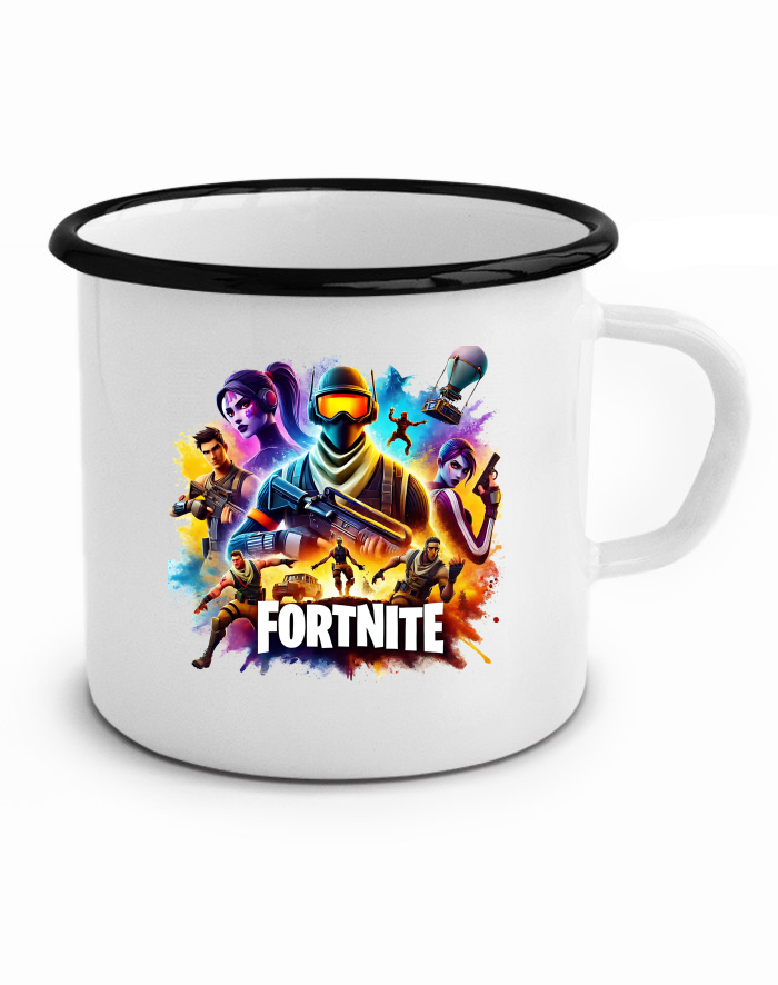 Plechový hrneček Fortnite