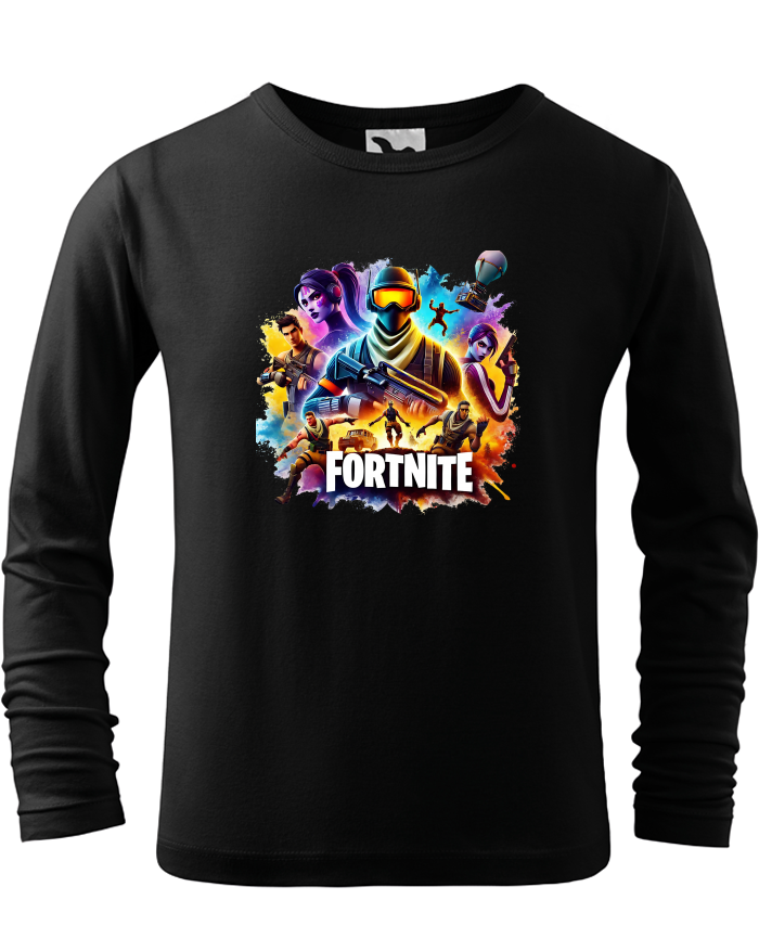 Dětské triko s dlouhým rukávem Fortnite