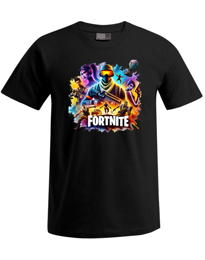 Pánské tričko Plus Size Fortnite – Battle Royale