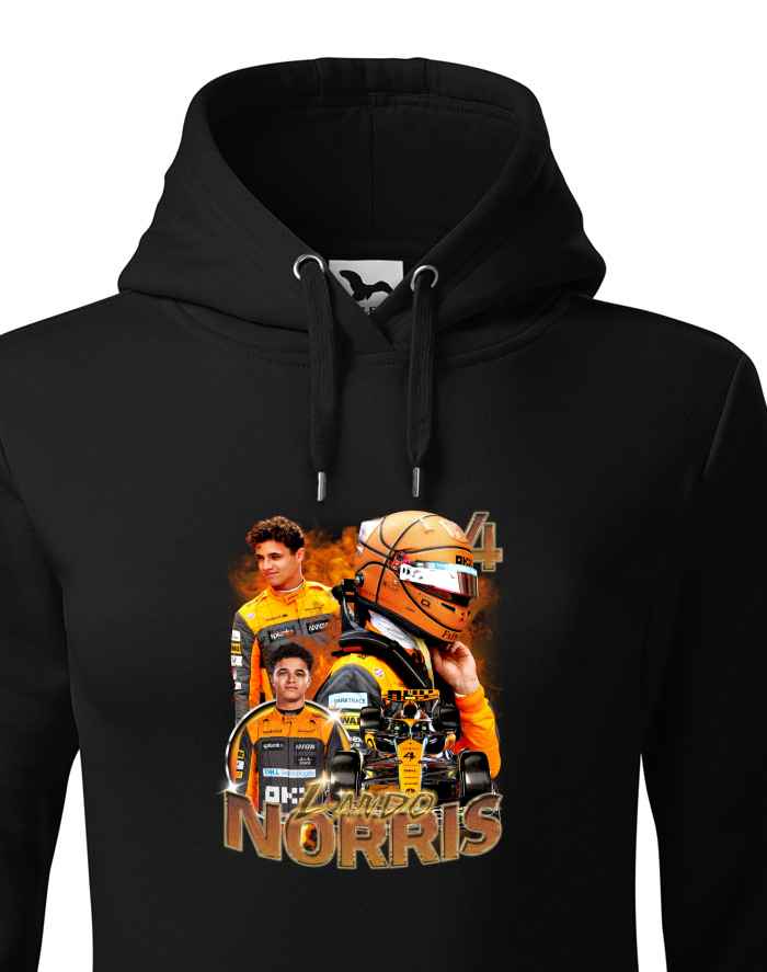 Dámská mikina s kapucí Lando Norris F1