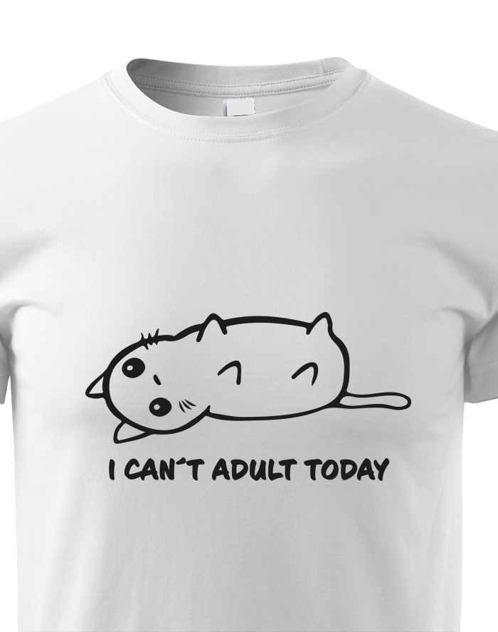 Dětské tričko I Can't Adult Today