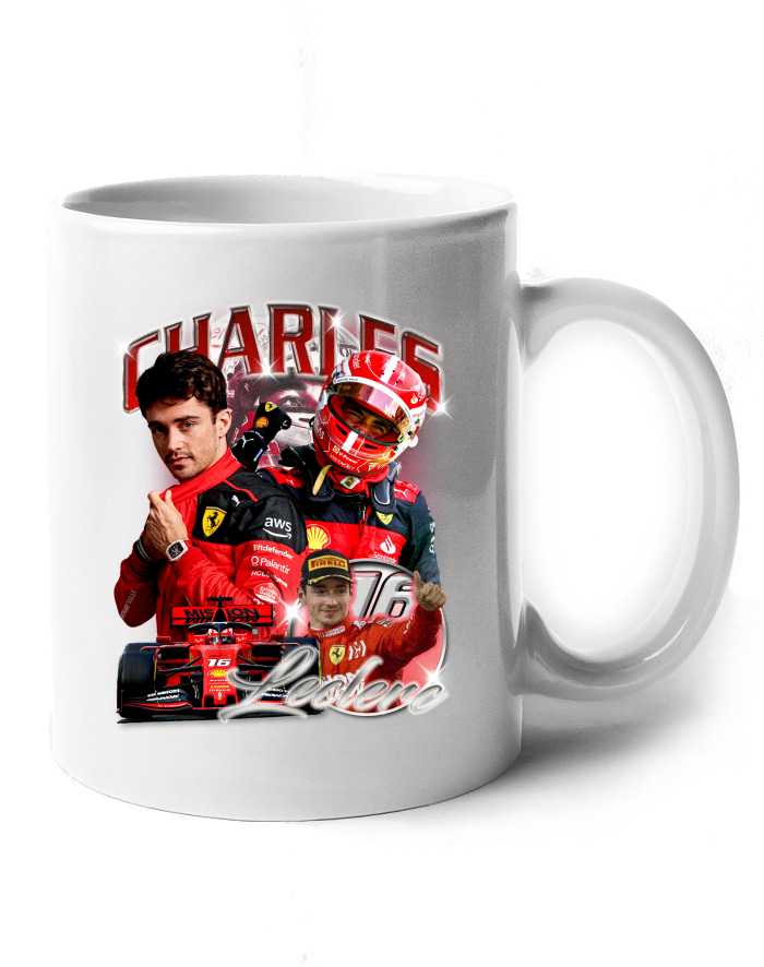 Keramický hrnek F1 Charles Leclerc