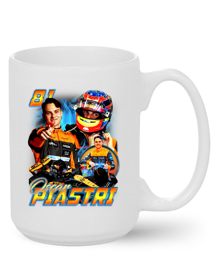 Keramický hrnek MAX – Oscar Piastri F1