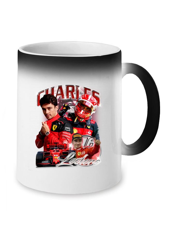 Magický měnící se hrnek F1 Charles Leclerc