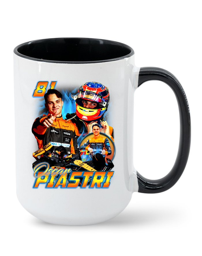 F1 - Oscar Piastri - Keramický hrnek MAX barevný