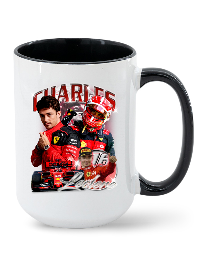 F1 - Charles Leclerc - Keramický hrnek MAX barevný