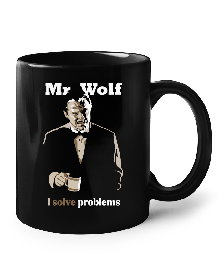 Keramický hrnek Mr. Wolf - Winston Wolf