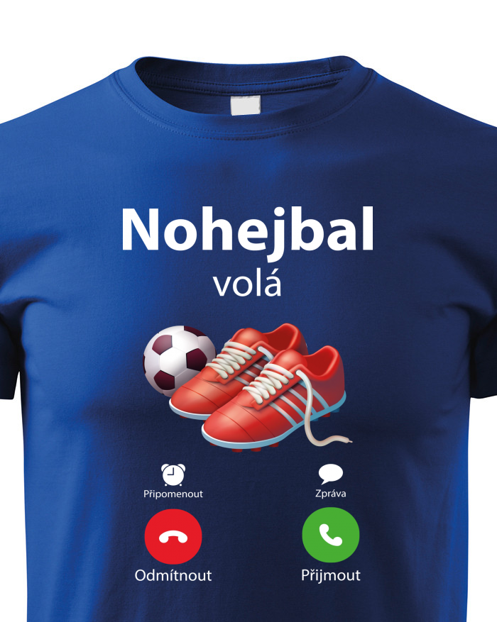 Dětské tričko Nohejbal volá