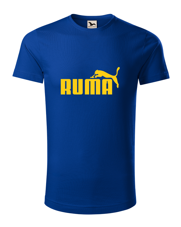 Pánské tričko Ruma - parodie na Pumu