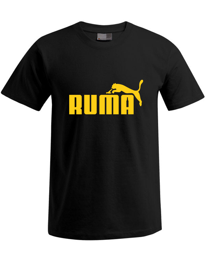 Pánské tričko Plus Size s potiskem Ruma