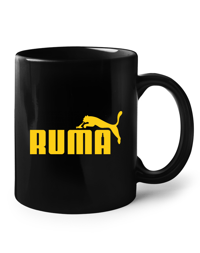 Keramický hrnek Ruma - parodie na Pumu