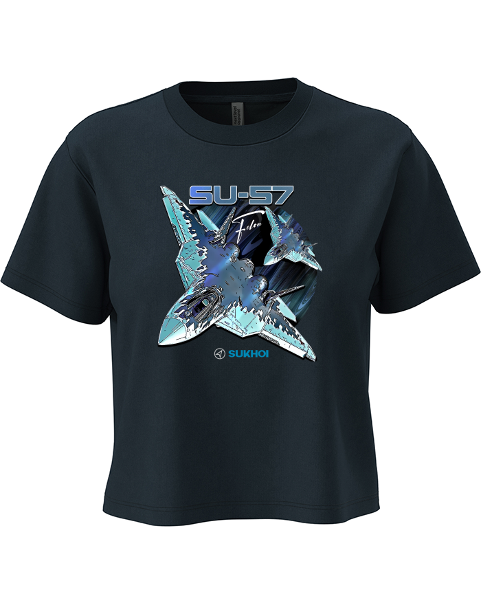 Dámský crop top Sukhoi Su-57
