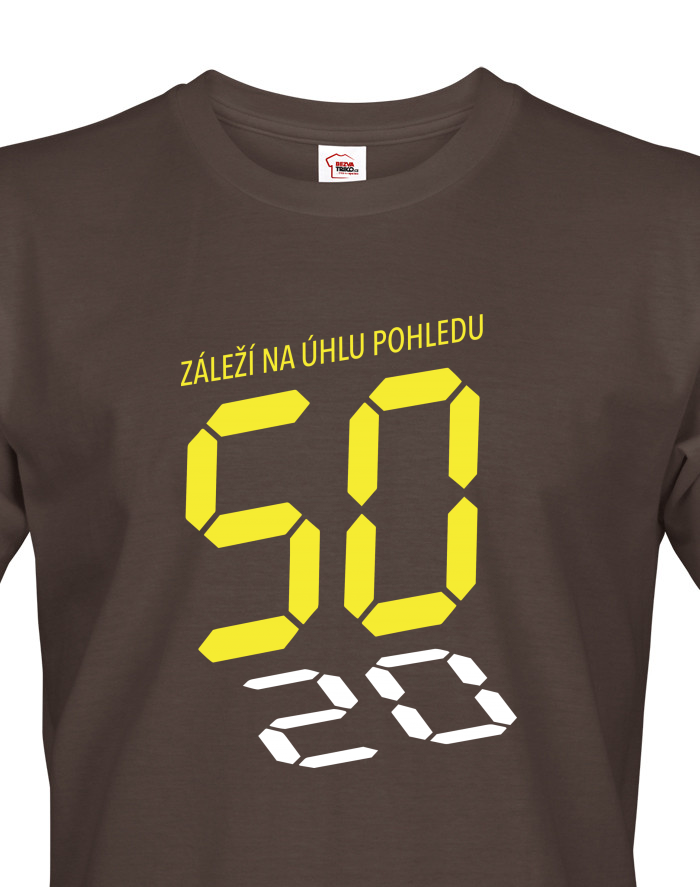 Tričko Záleží na úhlu pohledu