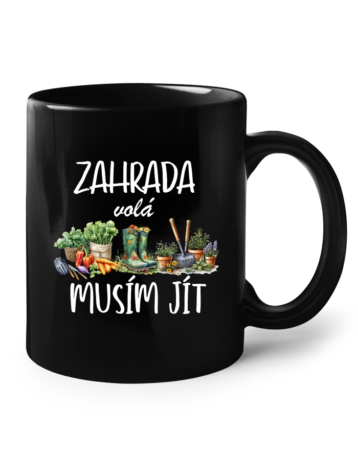 Keramický hrnek Zahrada volá