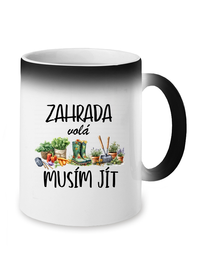 Magický měnící se hrnek Zahrada volá