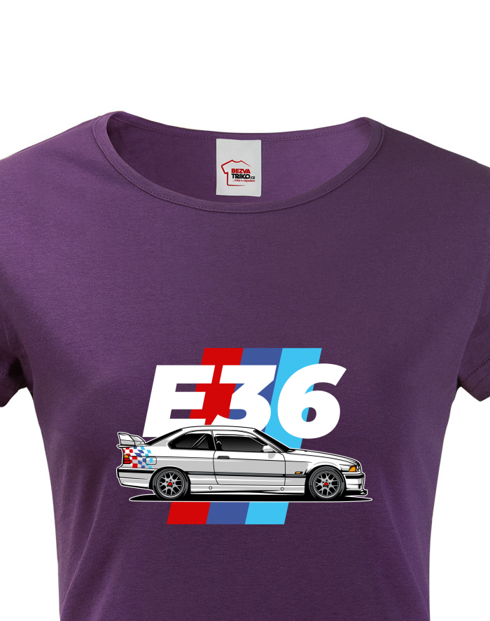 Dámské tričko s krátkým rukávem Bmw E36 2