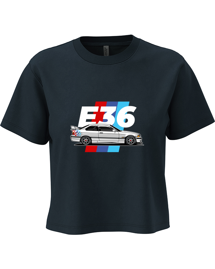Dámský crop top BMW E36