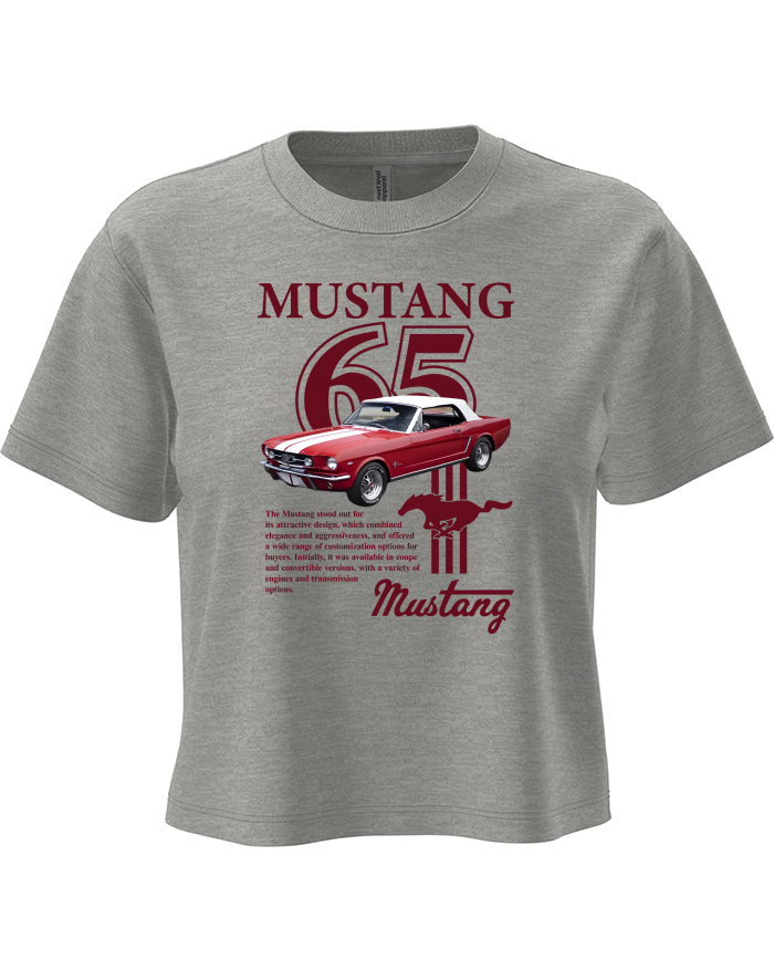 Dámský crop top Ford Mustang 65