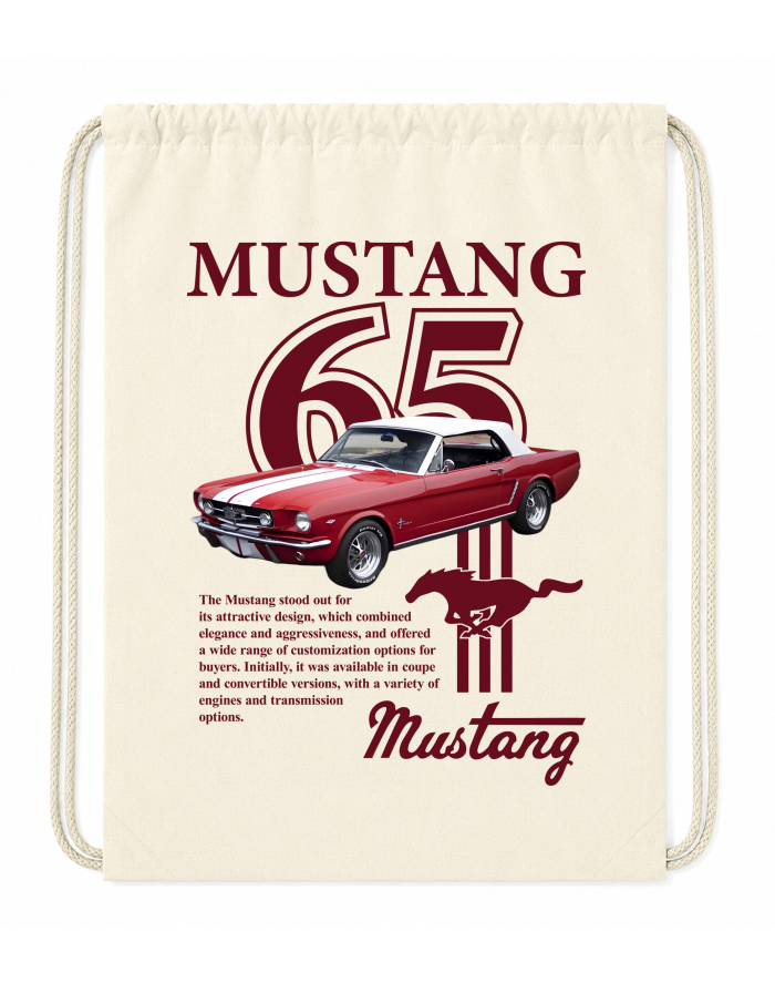 Bavlněný vak na záda Ford Mustang 65