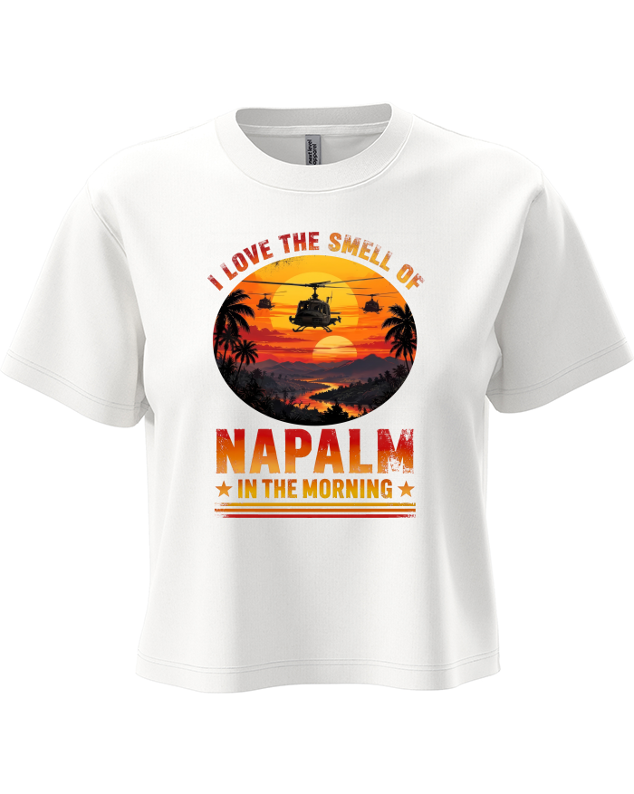 Dámský crop top Napalm in the Morning