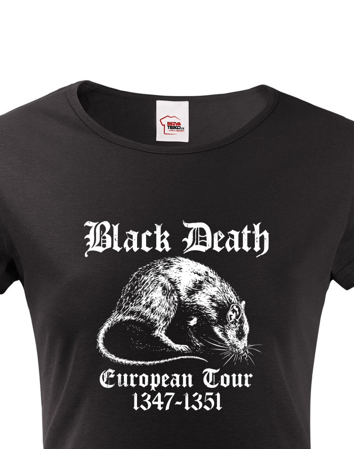 Dámské tričko Black Death