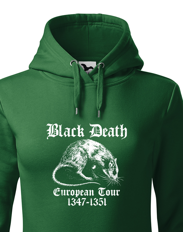 Dámská mikina s kapucí Black Death