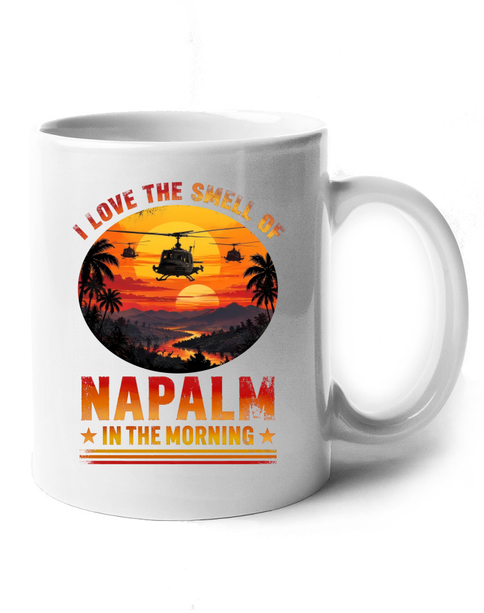 Keramický hrnek Napalm in the Morning