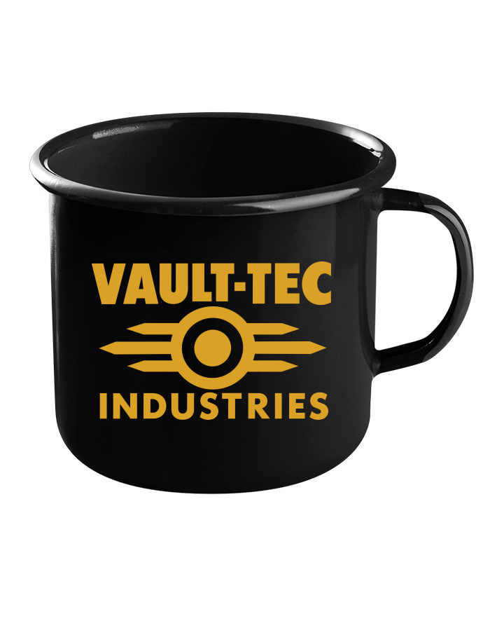 Plechový hrneček Vault-Tec